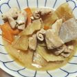 寒い冬にぴったり!圧力鍋で簡単もつ煮!