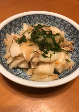 お弁当にも。大根とツナの炒め物-レシピのメイン写真
