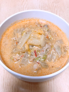 白菜のゴマ豆乳-レシピのメイン写真