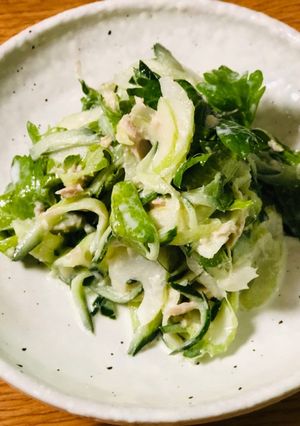 セロリとツナのサラダ-レシピのメイン写真