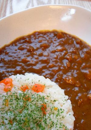 すぐ作れる♪ひき肉カレー＆野菜ライス-レシピのメイン写真