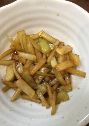 大根の皮で！きんぴら-レシピのメイン写真