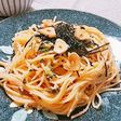 簡単*和風ガーリックたらこパスタ*