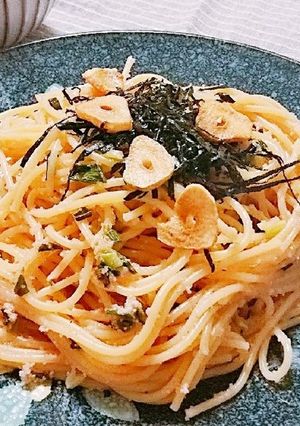 簡単*和風ガーリックたらこパスタ*-レシピのメイン写真