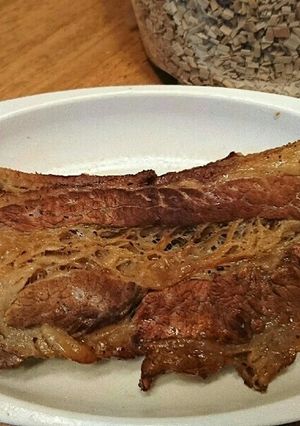 サクラチップでスモークワイルドビーフ-レシピのメイン写真