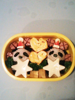 簡単♪サンタ パンダ おにぎり 弁当-レシピのメイン写真