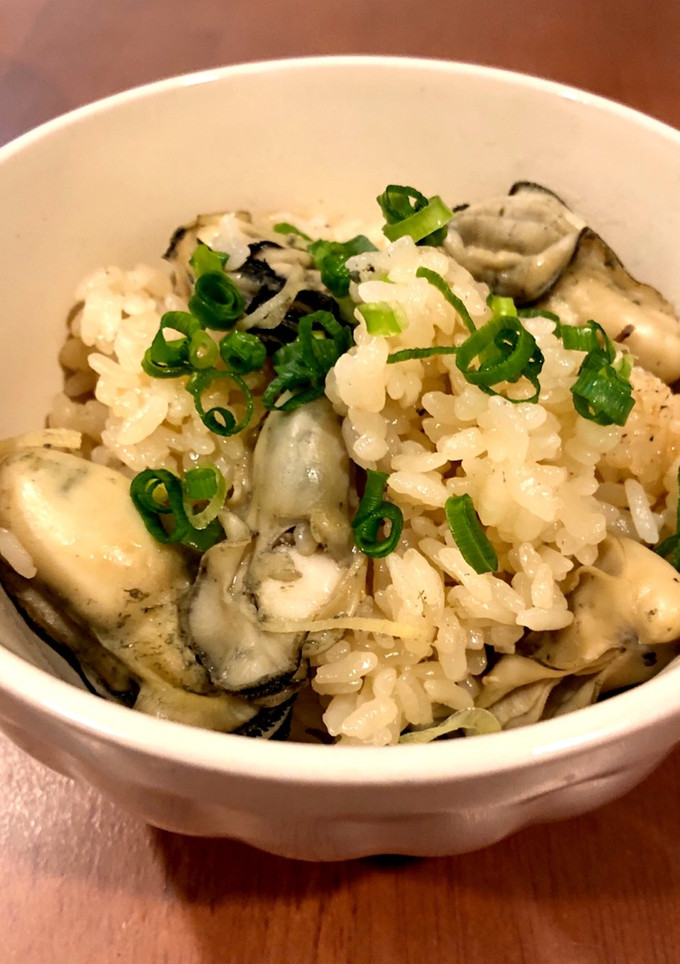 牡蠣の炊き込みご飯-レシピのメイン写真