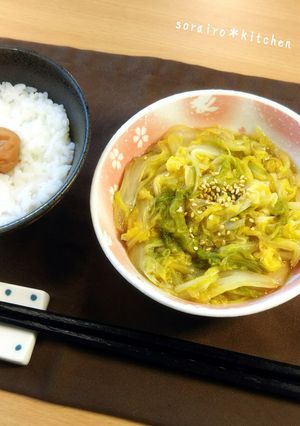 旬を味わう＊たっぷり白菜の優しい煮物＊-レシピのメイン写真
