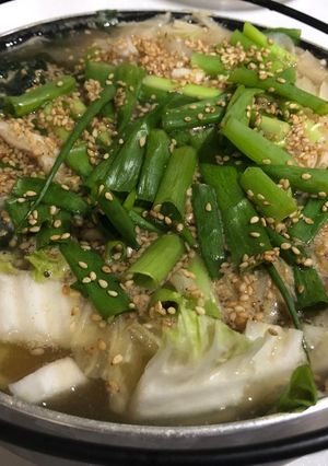 あっさり胡麻味噌鍋-レシピのメイン写真