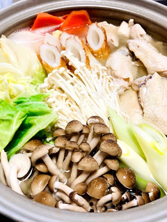 水から作る絶品水炊きのスープ(だし)-レシピのメイン写真