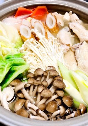 水から作る絶品水炊きのスープ(だし)-レシピのメイン写真