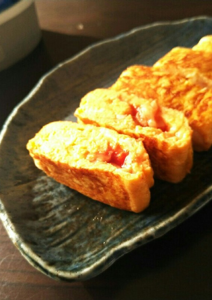 お弁当に!激うまオムレツ風たまご焼き☆-レシピのメイン写真