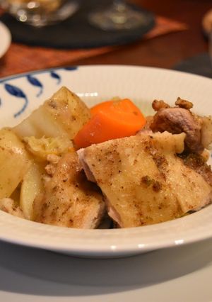 だしパックで簡単！鶏と野菜の蒸焼き-レシピのメイン写真