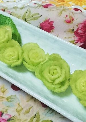 小松菜の隠れ薔薇を♡-レシピのメイン写真