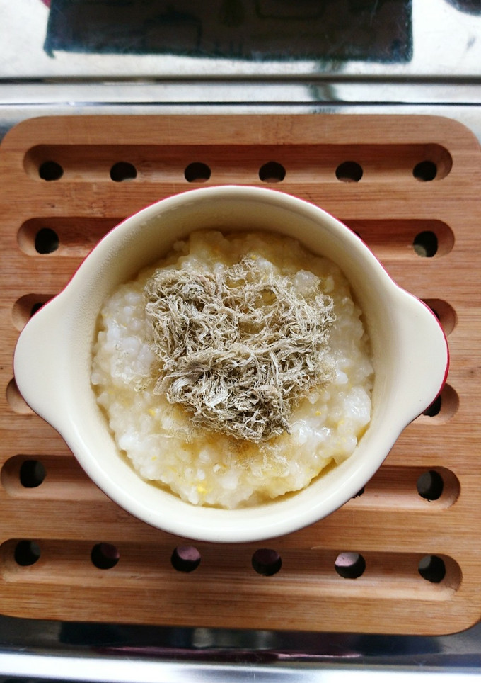 卵ととろろ昆布のお粥(^ー^)-レシピのメイン写真