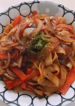もりもり焼うどん-レシピのメイン写真