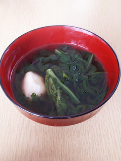 春菊いっぱい餃子スープ-レシピのメイン写真