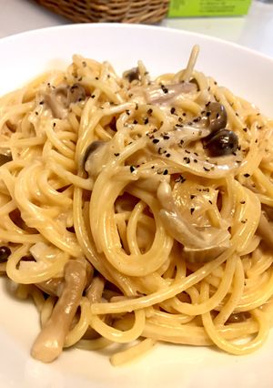 ワンポットパスタ♪牛乳を使って鍋で４人分-レシピのメイン写真