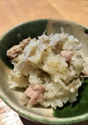 ピリ辛柚子胡椒の炊き込みご飯-レシピのメイン写真