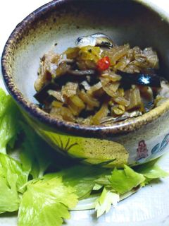 セロリの佃煮-レシピのメイン写真