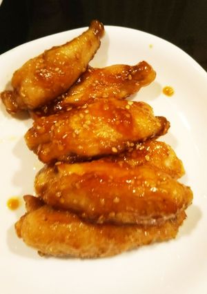 やみつき!手羽中の甘辛ダレ焼き-レシピのメイン写真