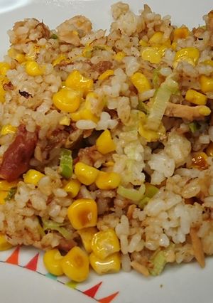 子供に大好評✨梅風味ツナクリーム炒飯-レシピのメイン写真