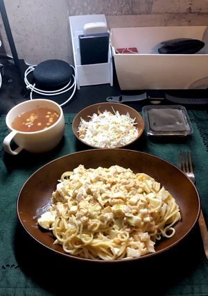 エッグツナスパゲティ-レシピのメイン写真