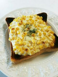 トースト!コーンマヨネーズパン-レシピのメイン写真