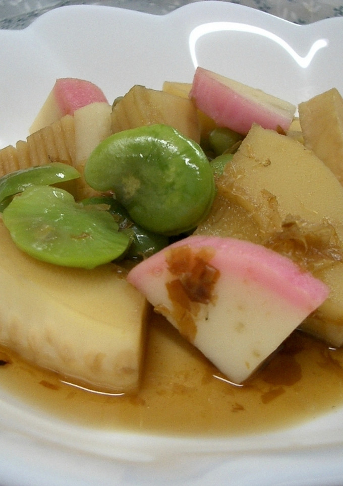筍とそら豆の土佐煮-レシピのメイン写真