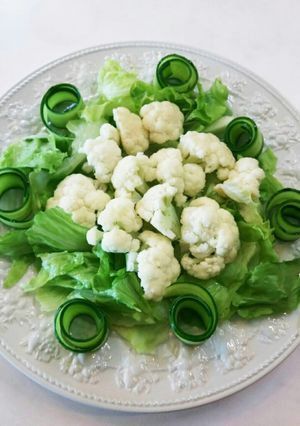 レンジで2分 カリフラワー-レシピのメイン写真