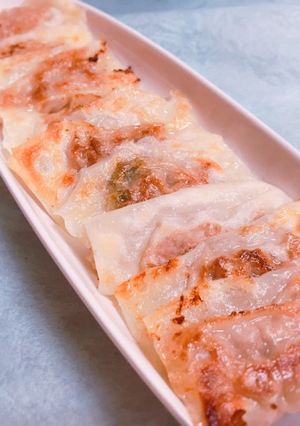リメイク！生姜焼きの焼きワンタン-レシピのメイン写真