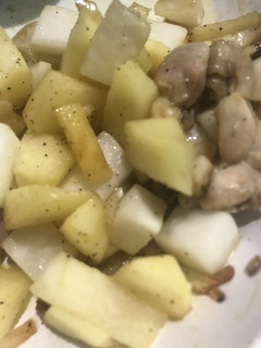 林檎とカブの炒め物-レシピのメイン写真