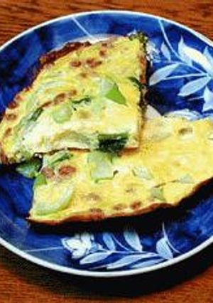 納豆とチンゲン菜のスクランブルエッグ_*-レシピのメイン写真