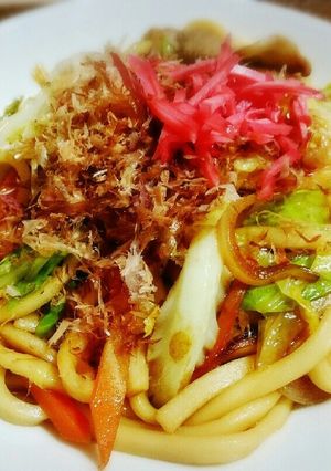 焼きうどん-レシピのメイン写真
