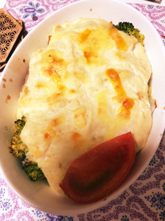 里芋豆腐のソースグラタン-レシピのメイン写真