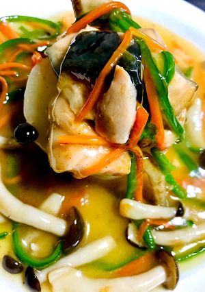 大根煮と鮭のあご出汁あんかけ-レシピのメイン写真