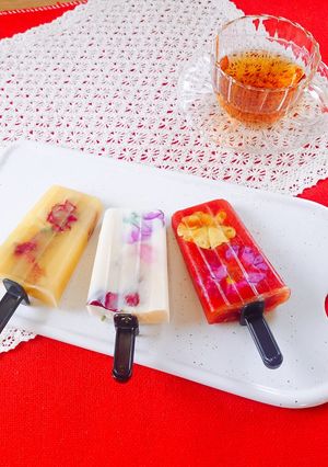 パーティにぴったり♡彩りアイスキャンディ-レシピのメイン写真