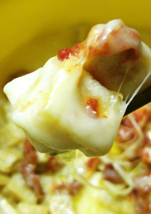 超超簡単!高野豆腐で低糖質ピザ♪-レシピのメイン写真
