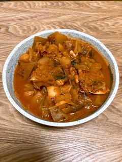 サバとキムチの辛味噌煮【韓国料理】-レシピのメイン写真