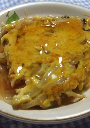 魚肉ソーセージの玉子あんかけ-レシピのメイン写真