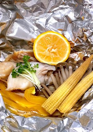 ♡鱈のハーブバター醤油ホイル焼き♡-レシピのメイン写真