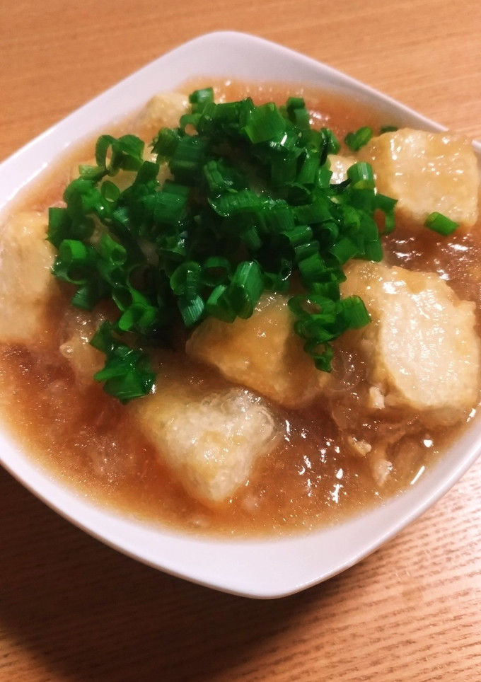 うちの揚げだし豆腐♡みぞれあん-レシピのメイン写真