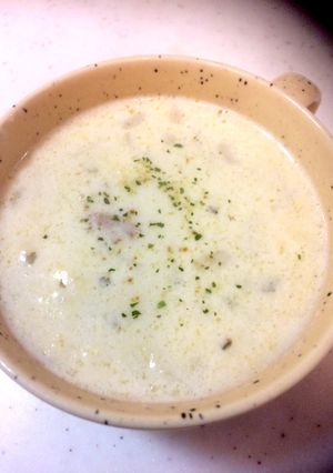 簡単☆パスタソースで作るクラムチャウダー-レシピのメイン写真