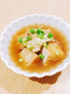 厚揚げで☆本格揚げ出し豆腐-レシピのメイン写真