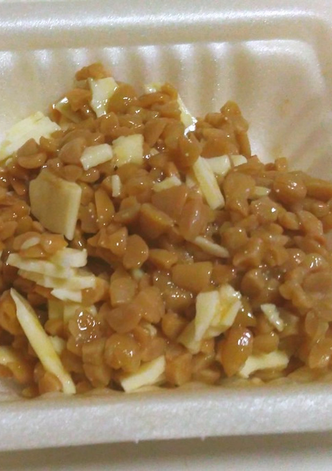 納豆のかさまし（スライスチーズ編）-レシピのメイン写真