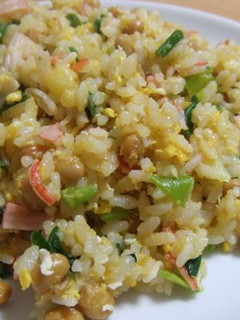 納豆チャーハン-レシピのメイン写真