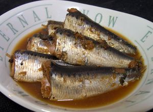 圧力鍋de骨まで柔らか♪いわしの梅煮★-レシピのメイン写真