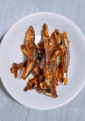 ご飯のお友に♡味噌煮干し-レシピのメイン写真