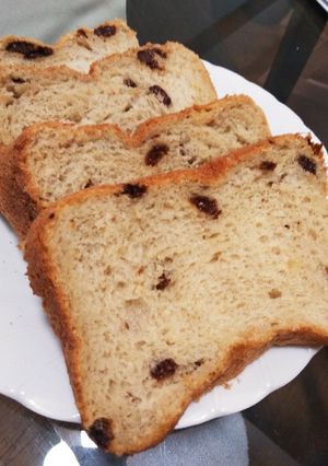りんごとレーズンのふんわり食パン-レシピのメイン写真