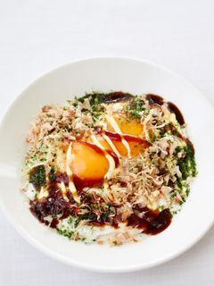 簡単料理♪【目玉焼きのお好み風】-レシピのメイン写真